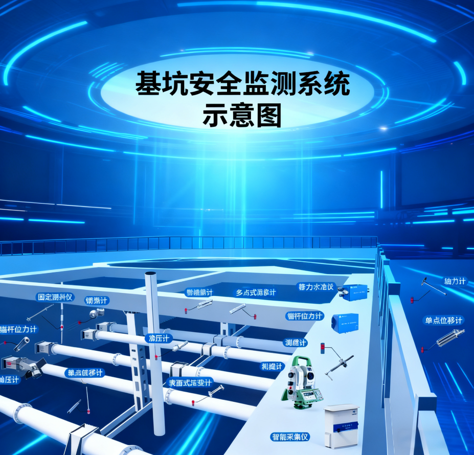 基坑在线安全监测系统解决方案