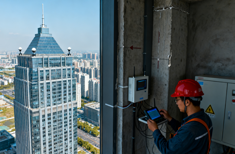 城市核心区超高层综合体健康安全在线监测案
