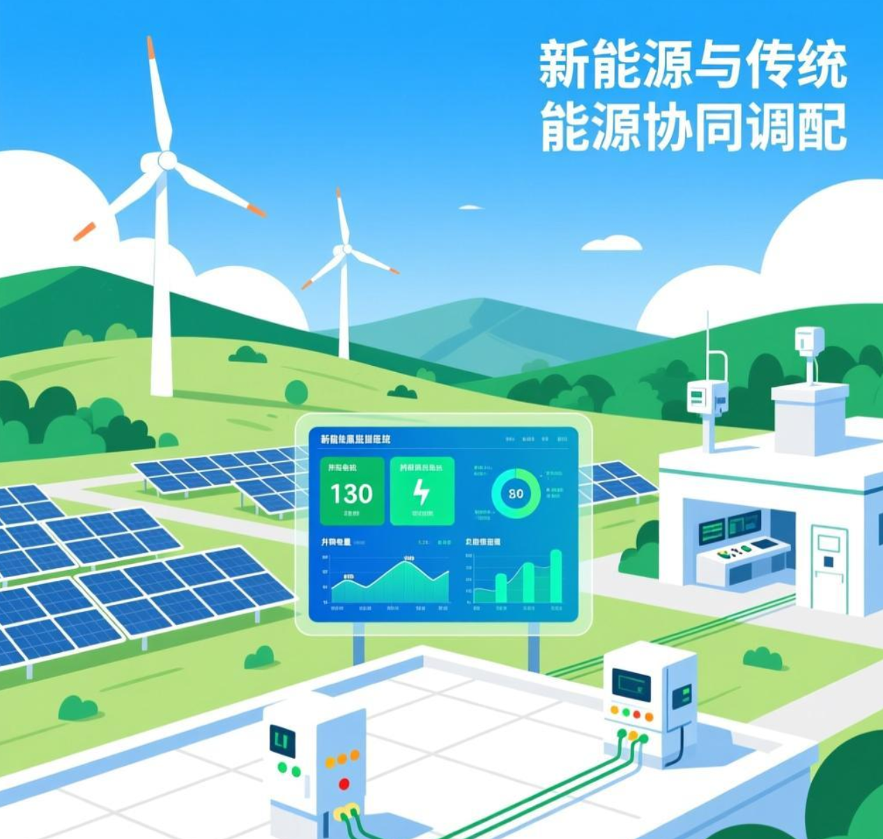 新能源（光伏/风电）并网监测解决方案